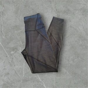 Beyond Yoga True To Stripe High Waisted 7/8 Yoga Leggings